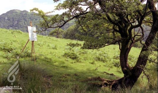 نقاشی هایی که درختان کشیده اند